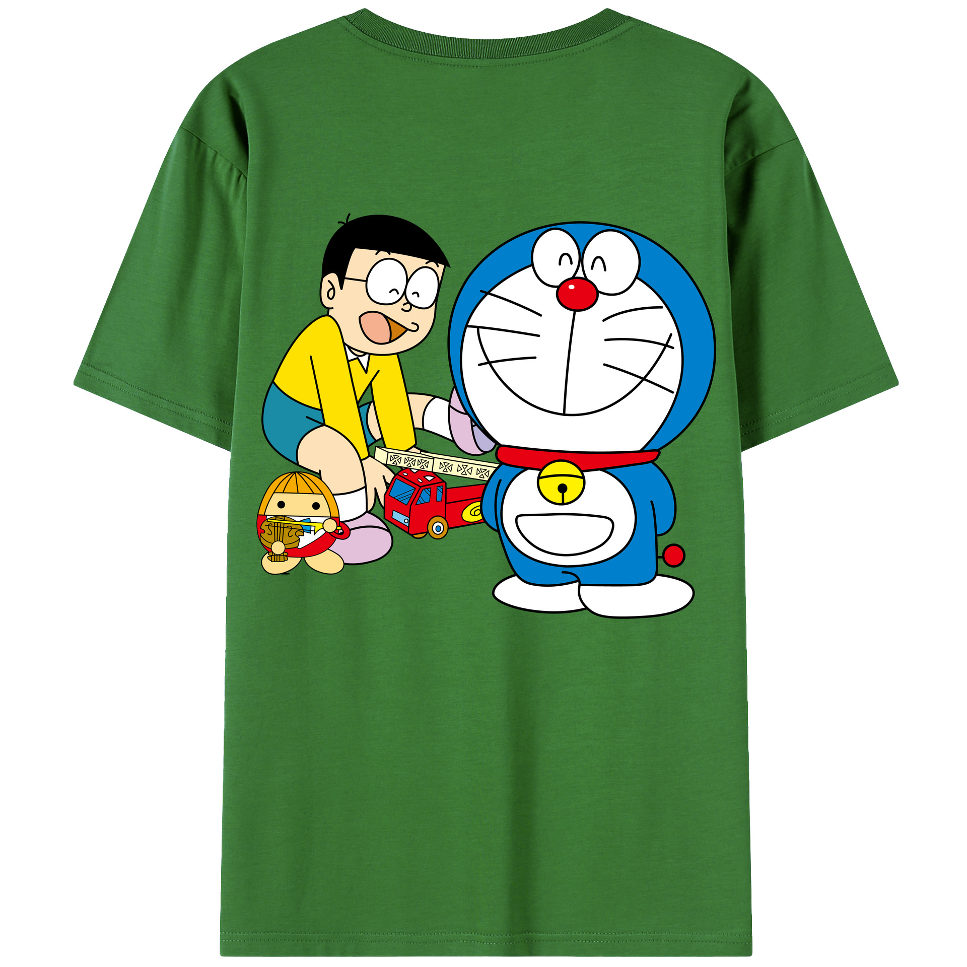 （画像用） ドラえもん Doraemon レディース半袖Tシャツ(バックプリント)